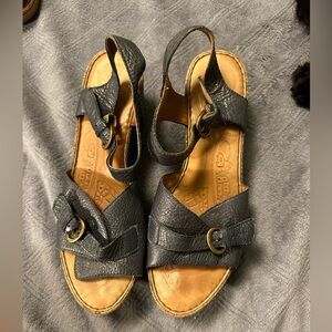 Born blue sandals